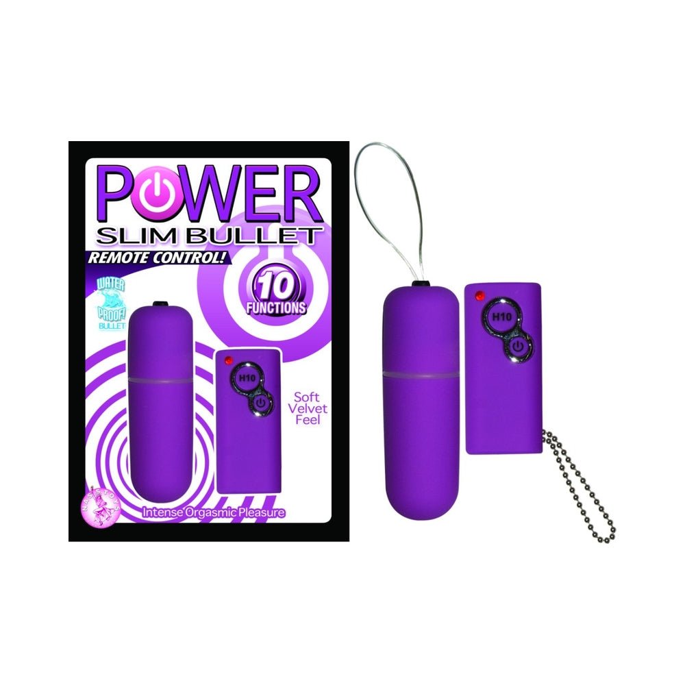 Power Slim Bullet Remote Control-Nasstoys-Sexual Toys®