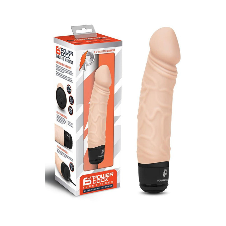 Powercock 6.5 inches Realistic Vibrator-Electric Eel-Sexual Toys®