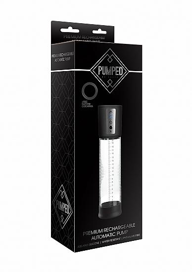 Premium Rechargeable Automatic Pump - Transparent-blank-Sexual Toys®