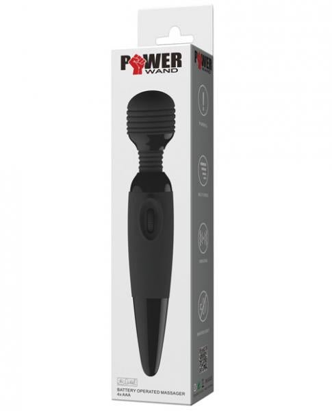 Pretty Love Power Wand - Black-Pretty Love-Sexual Toys®