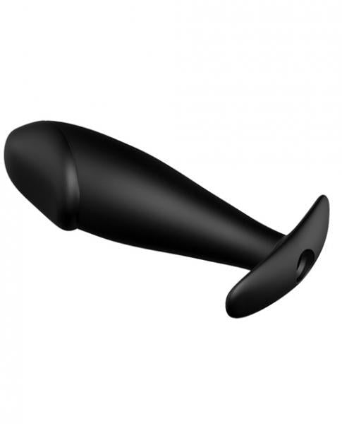 Pretty Love Vibrating Penis Shaped Butt Plug Black-Pretty Love-Sexual Toys®