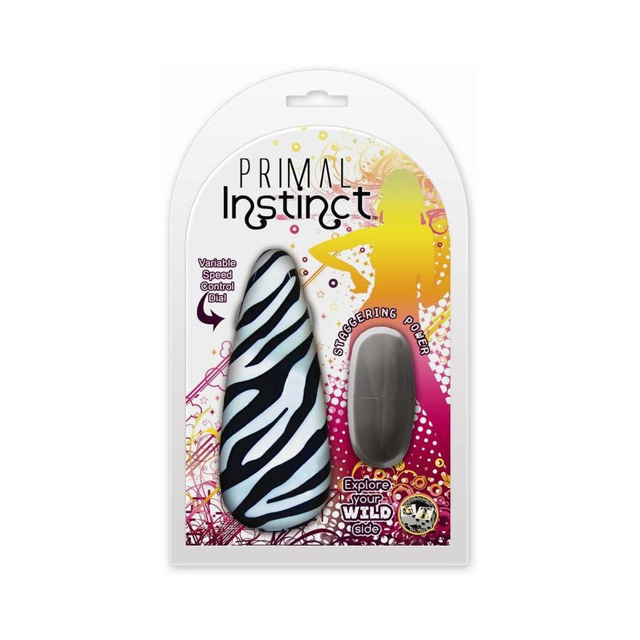 Primal Instincts Zebra Bullet-Golden Triangle-Sexual Toys®