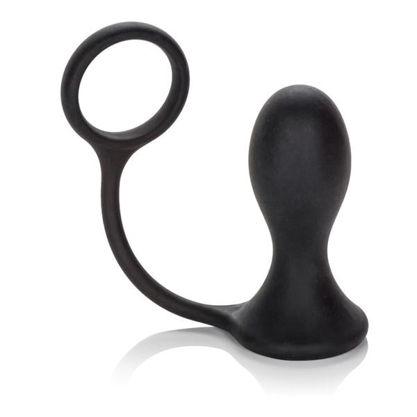 Prostate Probe Attached Ring Black-Dr Joel Kaplan-Sexual Toys®