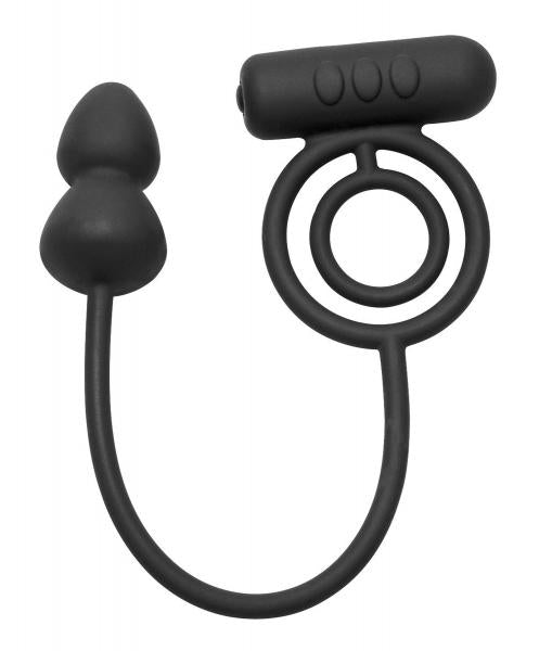 Prostatic Play Voyager 1 Vibrating Cock Ring Anal Plug-Master Series-Sexual Toys®