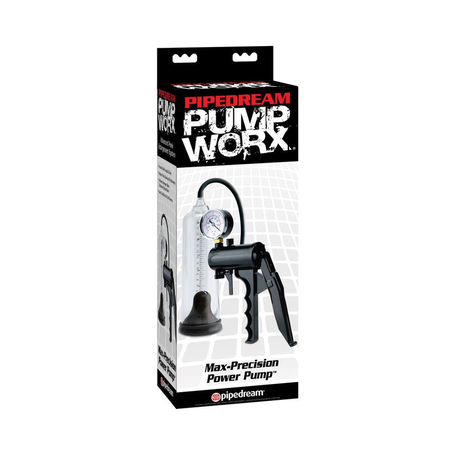 Pump Worx Max Precision Power Pump Black-Pipedream-Sexual Toys®