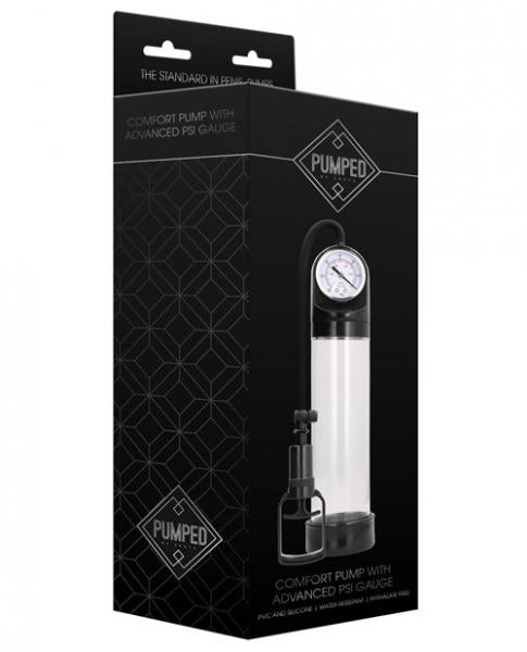 Pumped Comfort Pump Advanced PSI Gauge Clear-Shots Pumped-Sexual Toys®