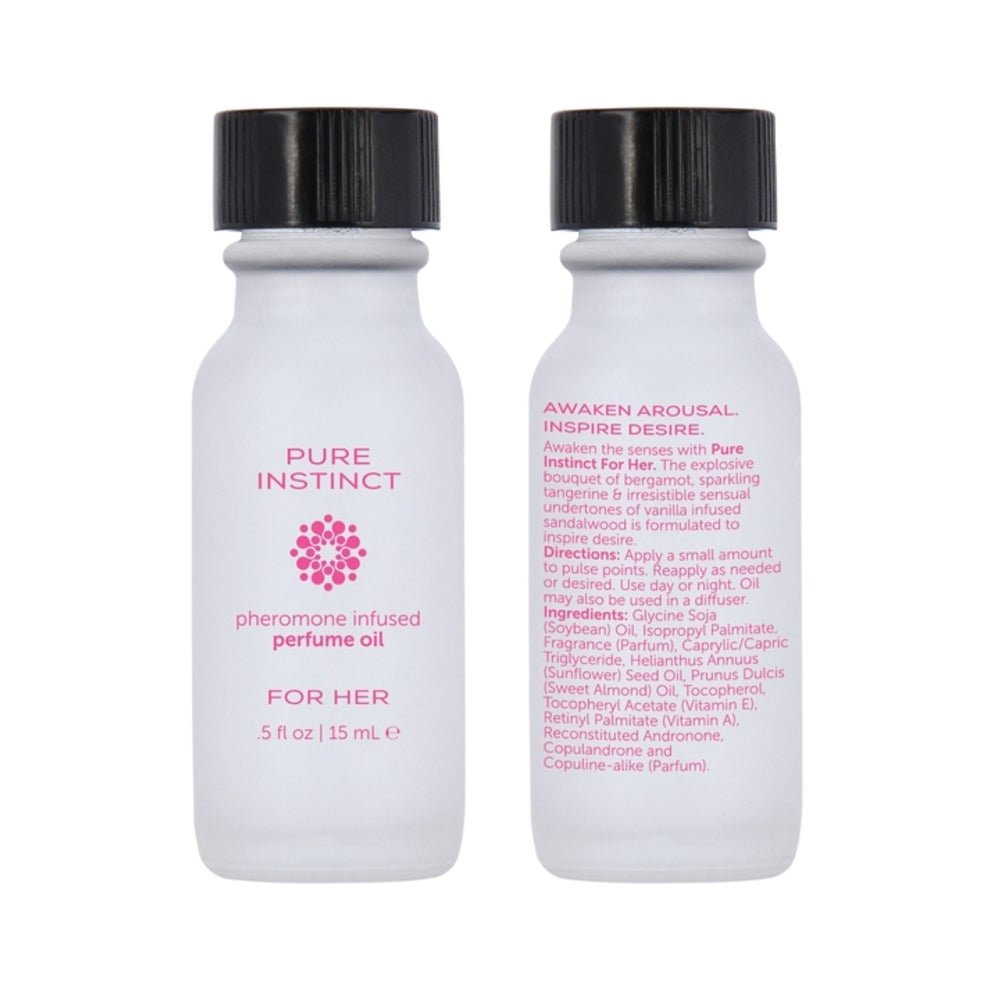 Pure Instinct Pheromone Perfume Oil For Her 0.5oz-Classic Brands-Sexual Toys®
