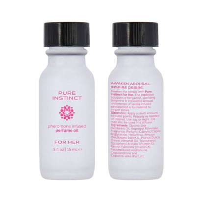 Pure Instinct Pheromone Perfume Oil For Her 0.5oz-Classic Brands-Sexual Toys®