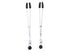 Purple Beaded Nipple Clamps With Tweezer Tip - Purple-blank-Sexual Toys®