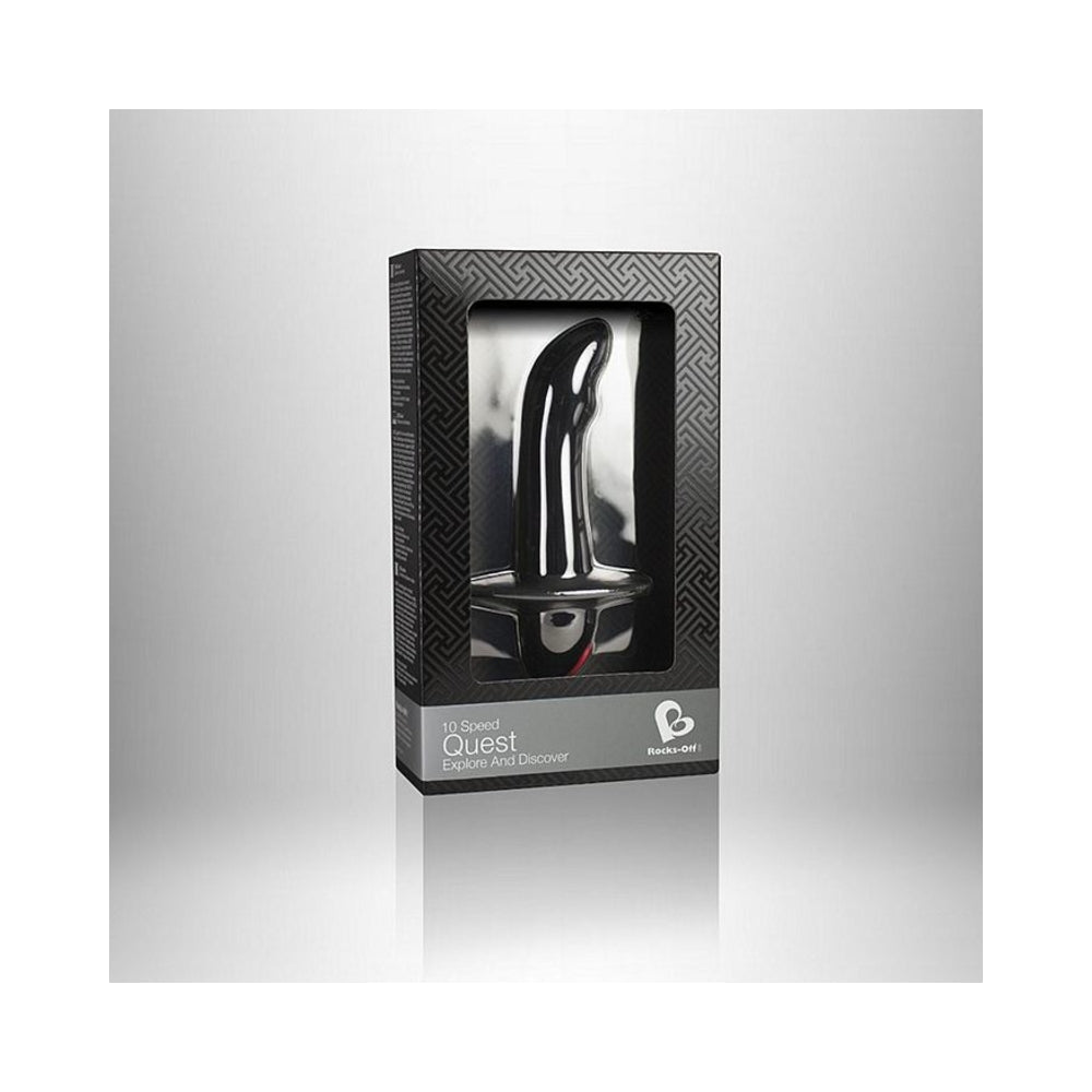 Quest Prostate 7X Bullet Vibrator Black-Rocks-Off-Sexual Toys®