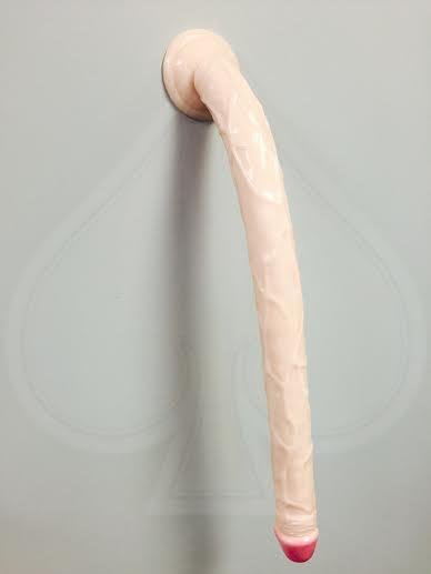 Raging Cockstars Long Dong Leo 18 Inch Dildo Beige-Raging Cockstars-Sexual Toys®