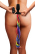 Rainbow Vibrating Pony Tail Anal Plug-Tailz-Sexual Toys®