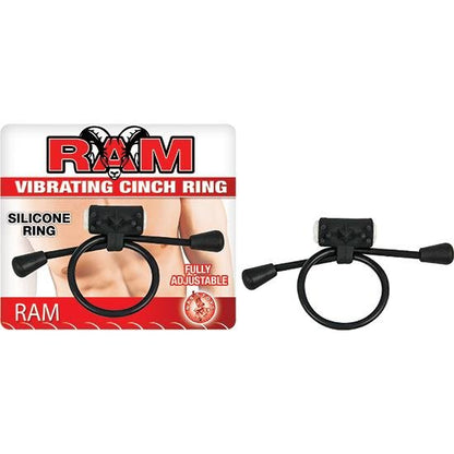 Ram Vibrating Cinch Ring Black-RAM-Sexual Toys®