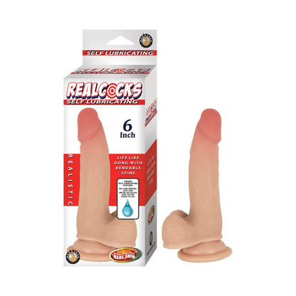 Realcocks Self Lubricating 6&quot;-flesh-Nasstoys-Sexual Toys®
