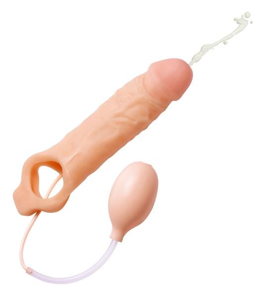 Realistic Ejaculating Penis Enlargement Sheath-Size Matters-Sexual Toys®