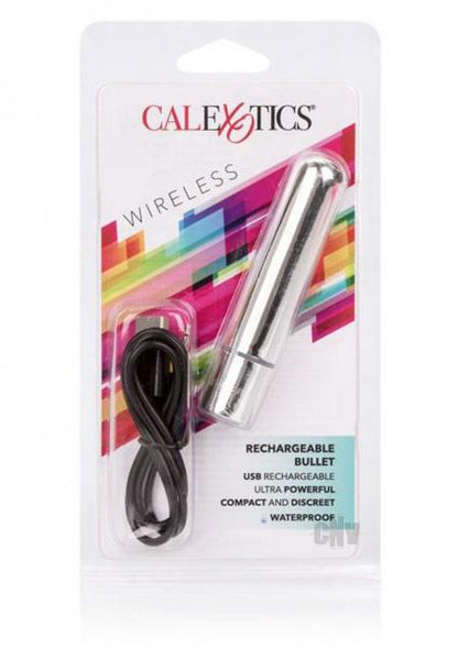 Rechargeable Bullet Vibrator Silver-Cal Exotics-Sexual Toys®