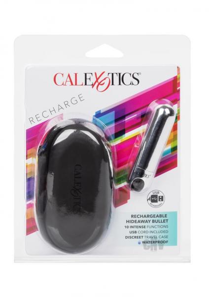 Rechargeable Hideaway Bullet - Silver-California Exotic Novelties-Sexual Toys®
