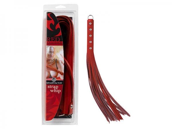 Red 20in Strap Whip-blank-Sexual Toys®