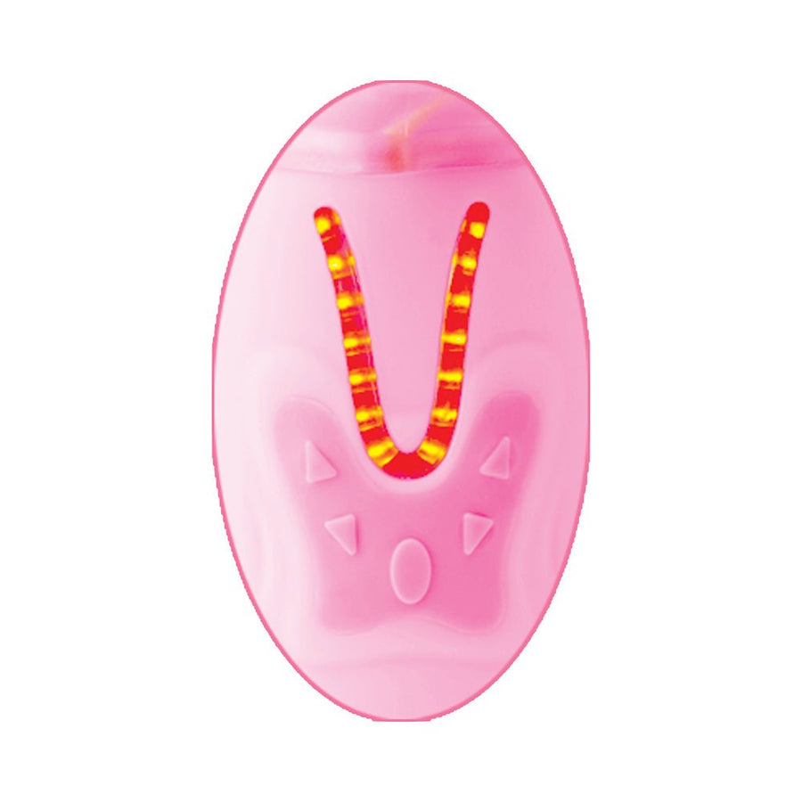 Remote Control Thrusting Rabbit Pearl Vibrator Pink-blank-Sexual Toys®