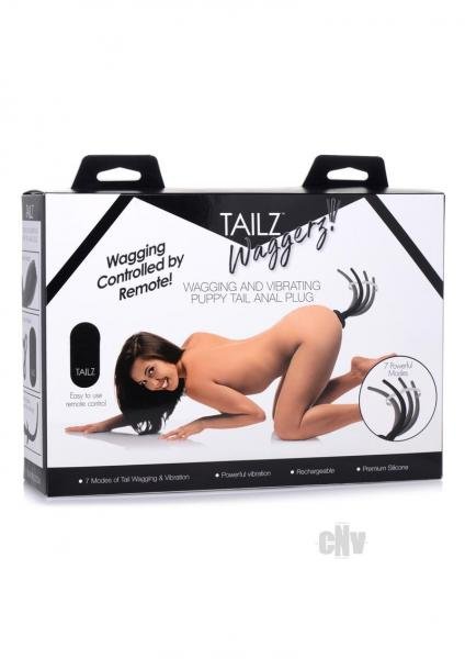 Remote Control Wagging And Vibrating Puppy Tail Anal Plug-Tailz-Sexual Toys®
