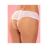 All Tied Up Open Back Panty White M/L-Rene Rofe-Sexual Toys®