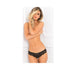 Rene Rofe Come Undone Crotchless Panty Black M/L-Rene Rofe-Sexual Toys®