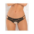 Rene Rofe Your Way Crotchless Panty Black M/L-Rene Rofe-Sexual Toys®