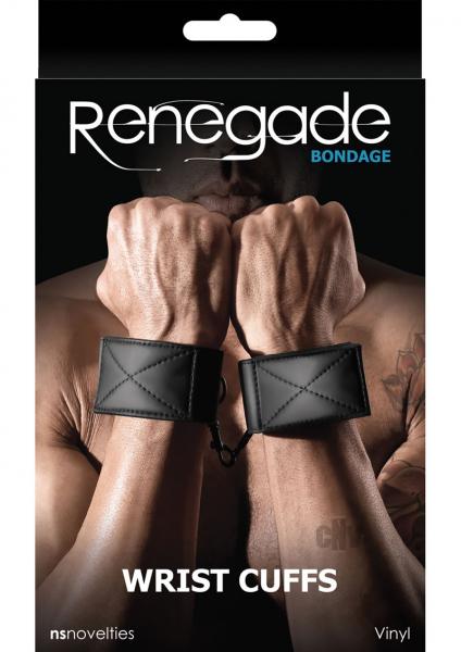 Renegade Bondage Wrist Cuff Black-NS Novelties-Sexual Toys®