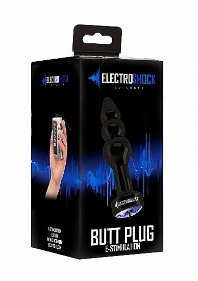 Ribbed Butt Plug - Gun Grey-blank-Sexual Toys®