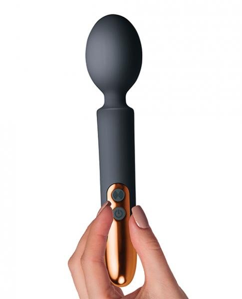 Rocks Off Oriel Rechargeable Wand Black-Rocks Off-Sexual Toys®