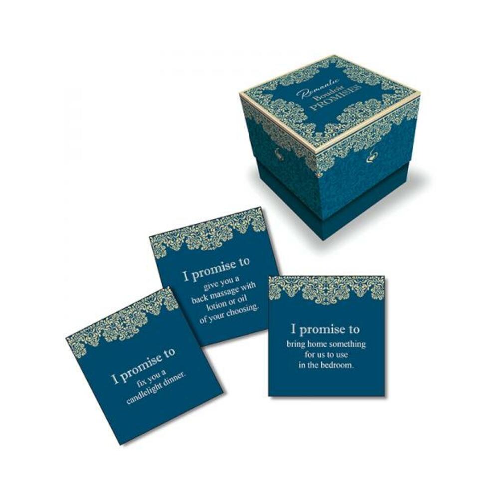 Romantic Boudoir Promises Cards-blank-Sexual Toys®