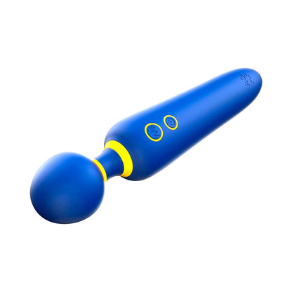 ROMP Flip Silicone Wand Vibrator Blue-ROMP-Sexual Toys®