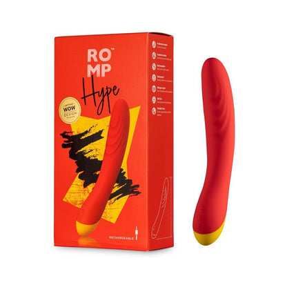 ROMP Hype Rechargeable G-Spot Vibrator Red-ROMP-Sexual Toys®