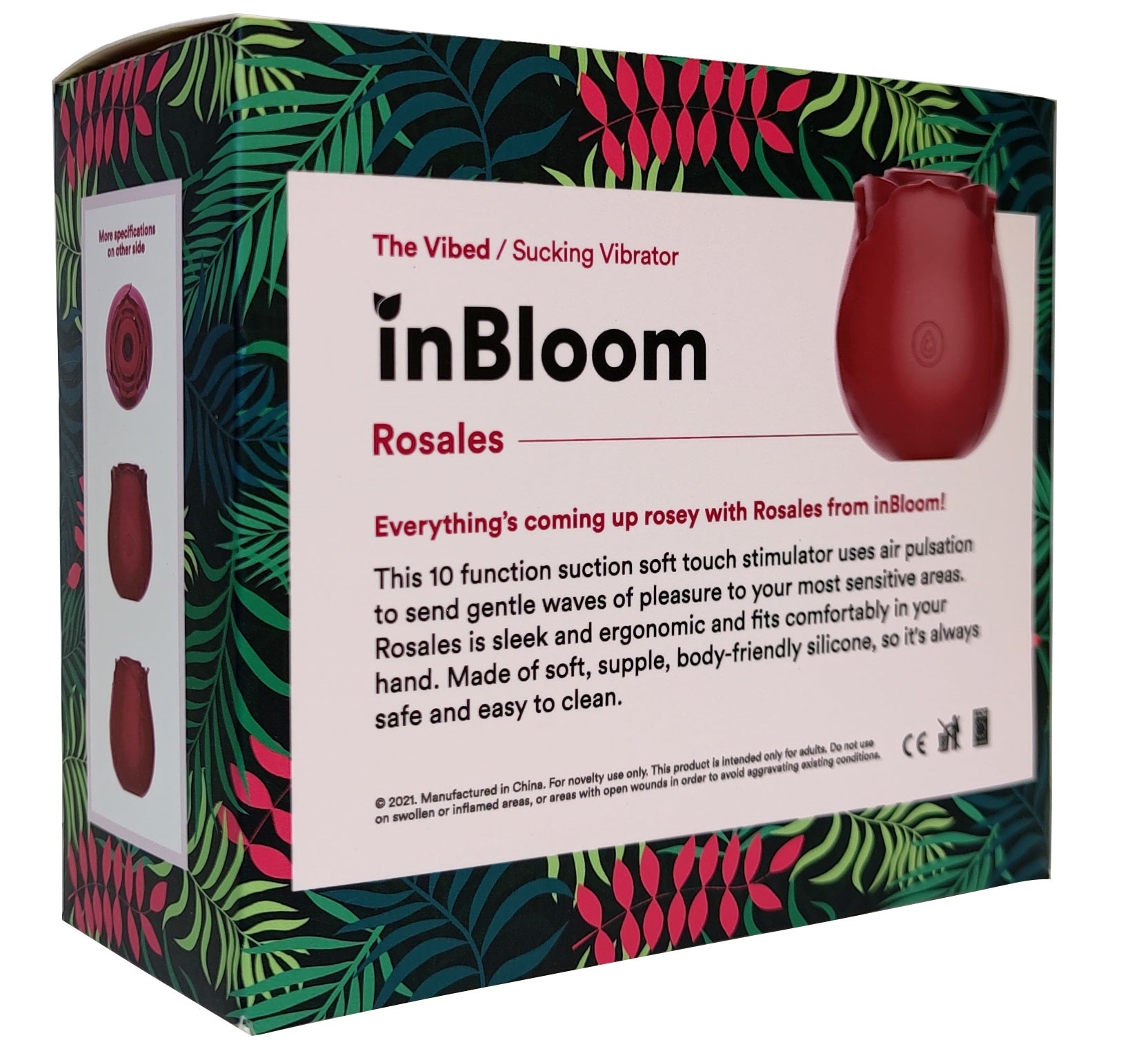 Rose InBloom Rosales Sucking Vibrator-TheVibed-Sexual Toys®