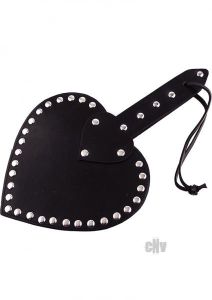 Rouge Heart Paddle Black Leather-blank-Sexual Toys®