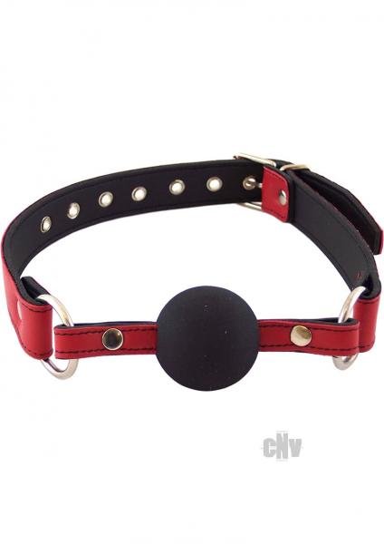 Rouge Leather Ball Gag Red-blank-Sexual Toys®