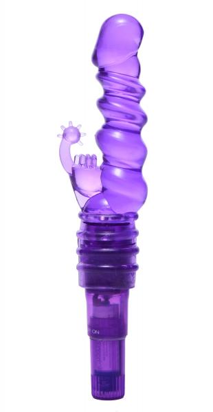 Royal Rocket Ribbed Rabbit Vibe Purple-Trinity Vibes-Sexual Toys®