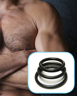 Rubber C Rings 3 Pack-blank-Sexual Toys®