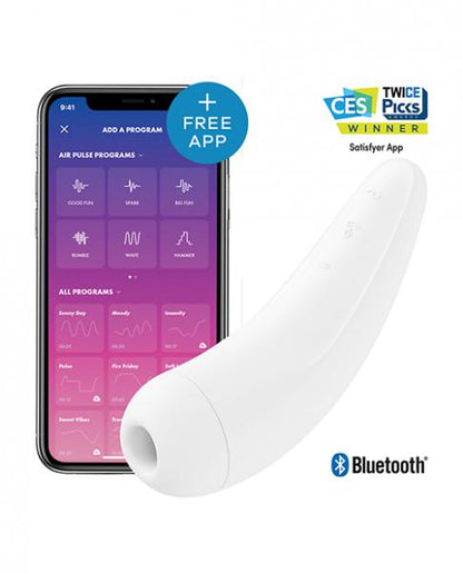 Satisfyer Curvy 2+ White W/ App-blank-Sexual Toys®