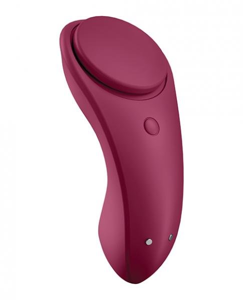 Satisfyer Sexy Secret Panty Vibrator - Red Wine-blank-Sexual Toys®