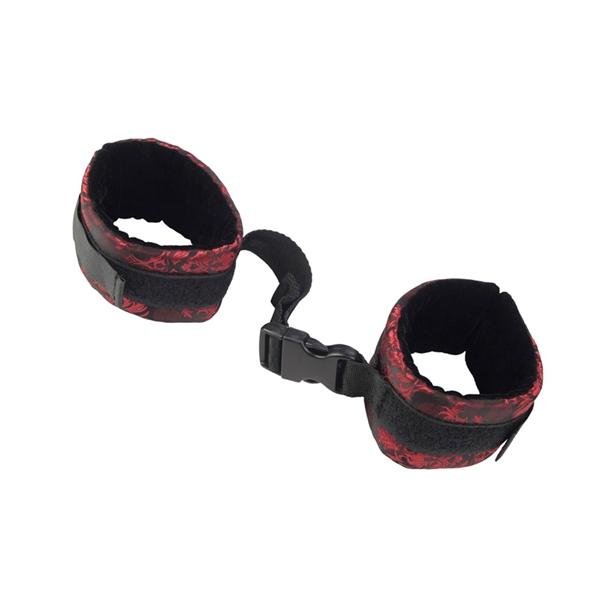 Scandal Control Cuffs Black/Red-Scandal-Sexual Toys®