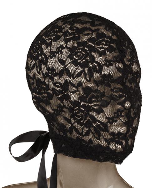 Scandal Corset Lace Hood Black O/S-Scandal-Sexual Toys®