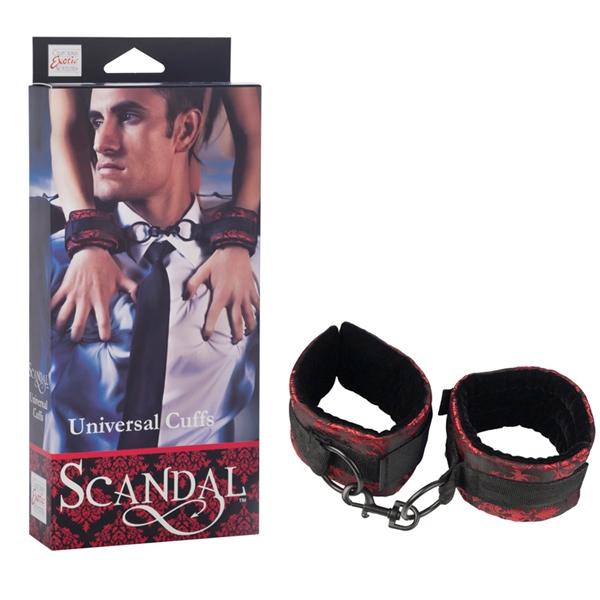 Scandal Universal Cuffs Black/Red-Scandal-Sexual Toys®