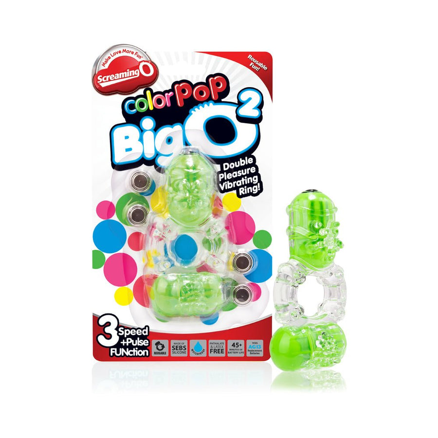 Screaming O Color Pop Big O2 Green-Screaming O-Sexual Toys®