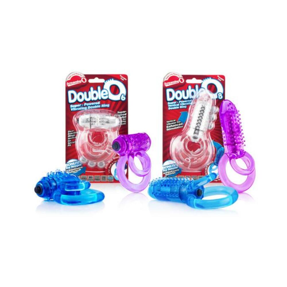 Screaming O Doubleo 8 Vibrating C-ring Purple-Screaming O-Sexual Toys®
