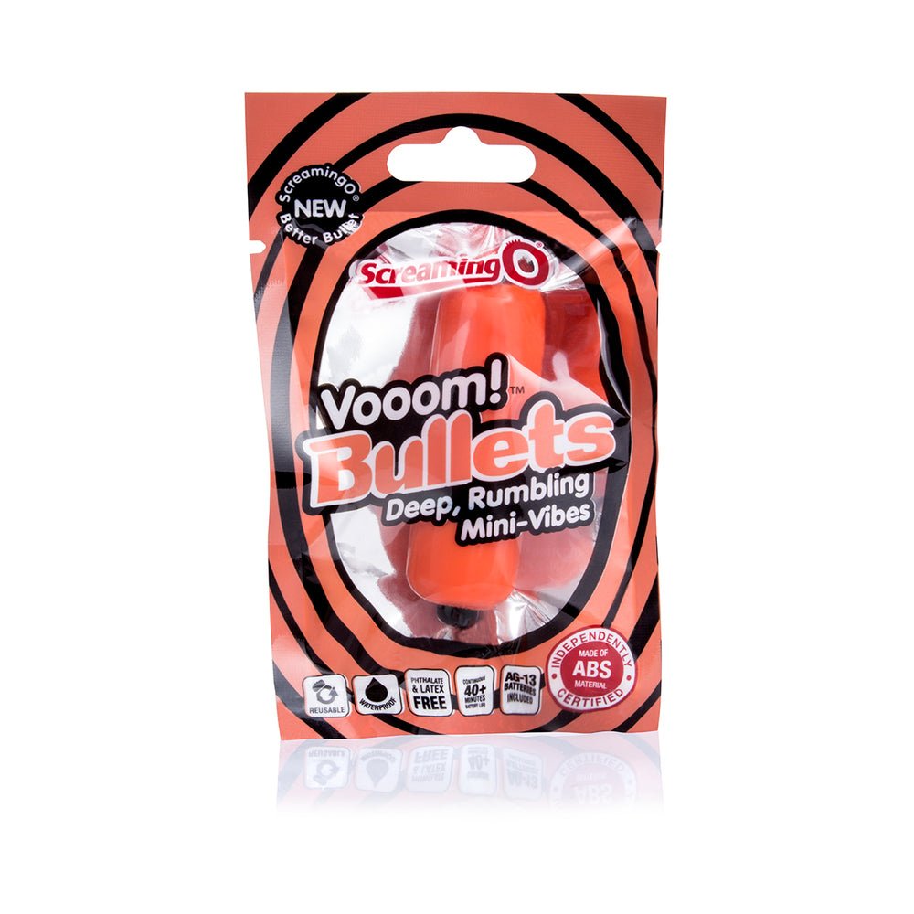 Screaming O Vooom Bullets - Tangerine Orange-blank-Sexual Toys®