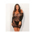 Seductive Lace Dress Black 1x/2x-Rene Rofe-Sexual Toys®