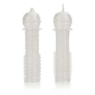 Senso Sleeves 2 Pack - Clear-blank-Sexual Toys®