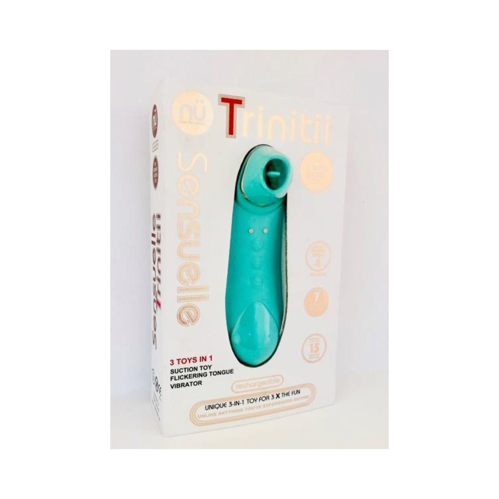 Sensuelle Trinitii 3-in-1 Suction Tongue Vibe-Nu Sensuelle-Sexual Toys®