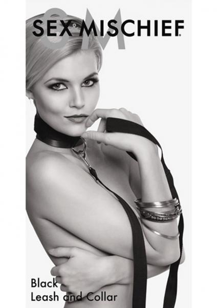 Sex And Mischief Leash & Collar Black-Sportsheets-Sexual Toys®